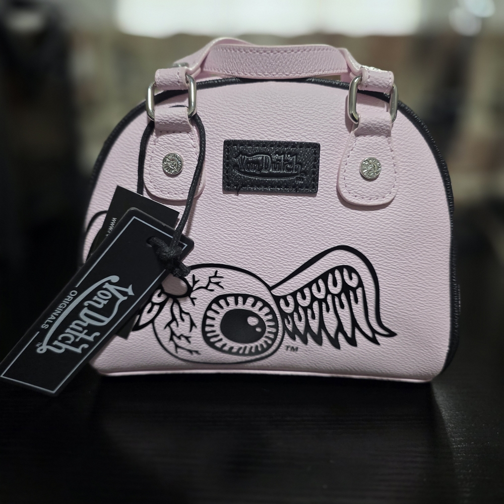 Von Dutch Pink Women's Handbag - Picture 3 of 6